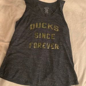 Oregon ducks tank top size xl